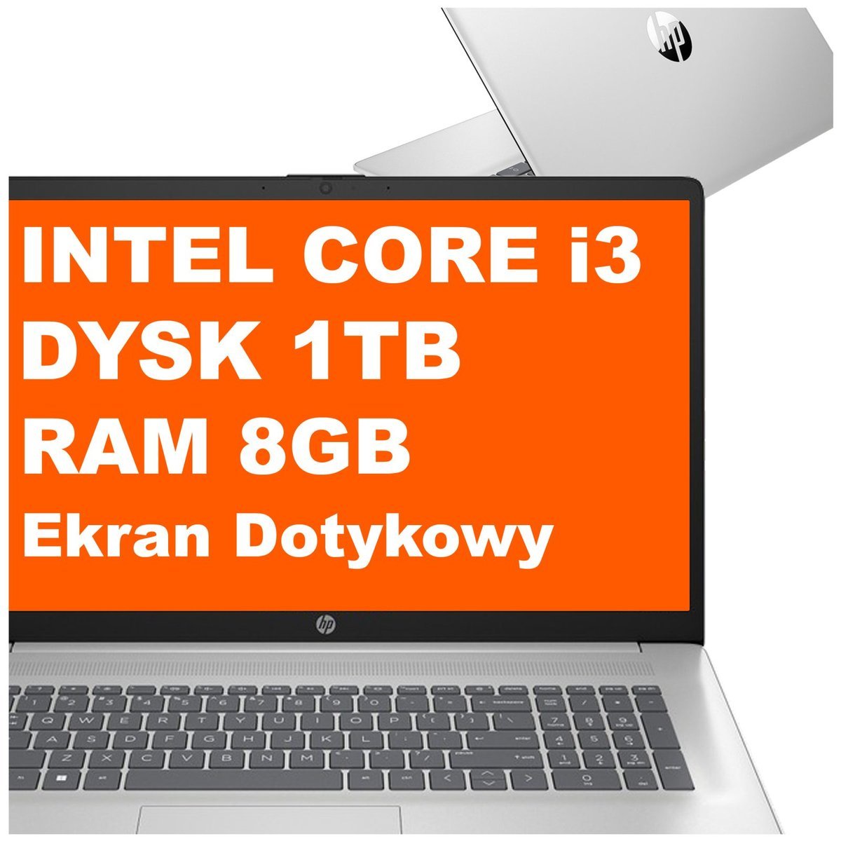 HP 17-cn3906ds / 9A0S9UA / Intel i3-N305 / 8GB / 1TB / Intel UHD / HD+ / Dotyk / Win 11 / Srebrny9A0S9UA