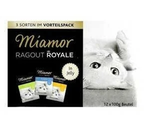 Miamor Ragout Royale Mix w galarecie Saszetka 12 x 100g 74098 - Mokra karma dla kotów - miniaturka - grafika 4