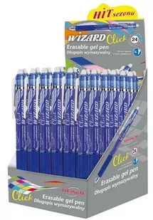 Titanum Długopis wymazywalny Wizard 0.7 niebieski (24szt) - Titanum - Długopisy - miniaturka - grafika 2