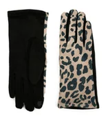 Rękawiczki - Rękawiczki Damskie Panterka Klasyczne Eleganckie Casualowe Zimowe Jesienne - miniaturka - grafika 1