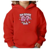 Bluzy dla dziewczynek - BLUZA DZIECIĘCA 67 SIX SEVEN VIRAL 110-116 CHŁOPIĘCA DZIEWCZĘCA PREZENT - miniaturka - grafika 1