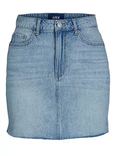 JACK & JONES Damska spódnica JJXX, JXAURA RH Rock, Light Blue Denim/Szczegóły: RA003, S - Spódnice - miniaturka - grafika 1