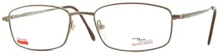 LIW LEWANT Szerokie męskie okulary oprawki korekcyjne antyalergiczne 906-42 - Okulary korekcyjne, oprawki, szkła - miniaturka - grafika 1