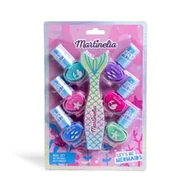 Zabawki kreatywne - Zestaw lakierów do paznokci dla dzieci Let's Be Mermaids Martinelia 1szt - miniaturka - grafika 1