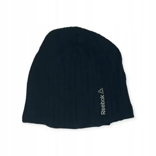 Czarna czapka REEBOK Uni One Size - Czapki i chusty sportowe męskie - miniaturka - grafika 1