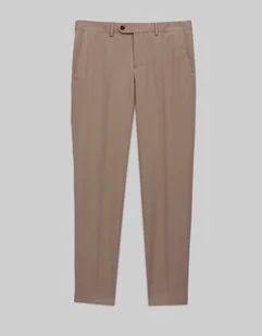 spodnie do zestawu lido khaki slim fit - Spodnie męskie - miniaturka - grafika 1