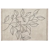 Dywany - Dywan bawełniany 160 x 230 cm beżowo-czarny SAZLI - miniaturka - grafika 1