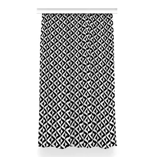 Gotowa zasłona kolory 150x260 Geometryczna iluzja, Fabricsy - Zasłony - miniaturka - grafika 1