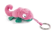 Breloki - Nici, Brelok pluszowy na klucze kameleon Candymon 8 cm 48962, Różowy - miniaturka - grafika 1