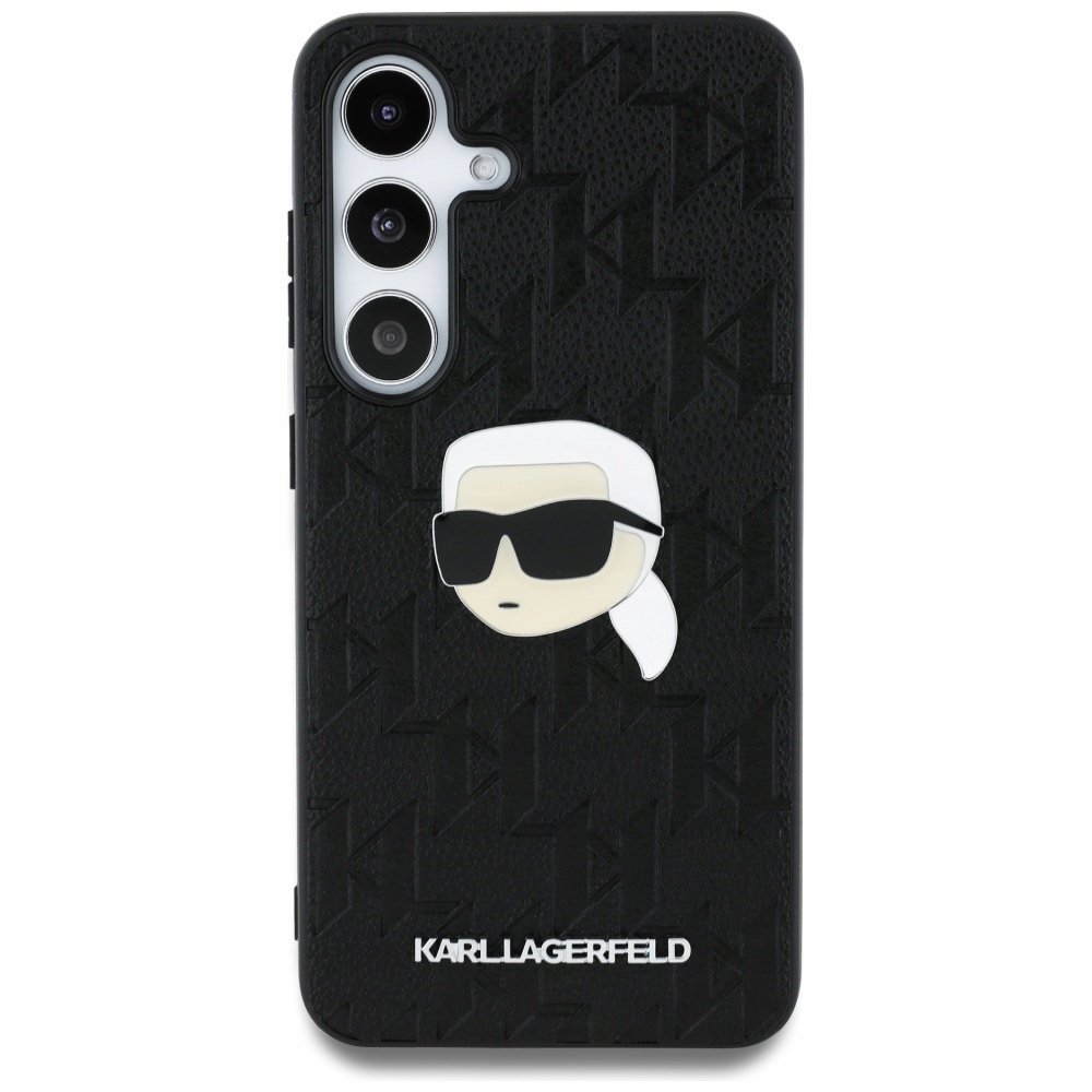 Karl Lagerfeld Etui HardCase Monogram Karl Head do Galaxy S25, czarne