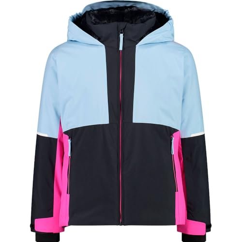 CMP, KID G JACKET FIX HOOD, 33W0205, Light Blue, 104, Girl