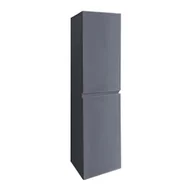 Szafki łazienkowe - Podwieszana szafka boczna Cube szary antracyt - miniaturka - grafika 1