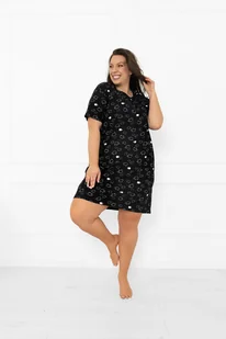 Koszula nocna damska krótki rękaw Bonnie - Italian Fashion - Piżamy damskie - miniaturka - grafika 1