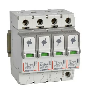 Legrand Ogranicznik przepięć B+C 4P 12,5kA 1,5kV ON 300 412273 l_412273 - Bezpieczniki elektryczne - miniaturka - grafika 1