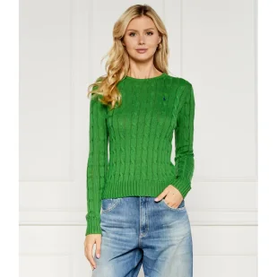POLO RALPH LAUREN Sweter | Slim Fit - Swetry damskie - miniaturka - grafika 1