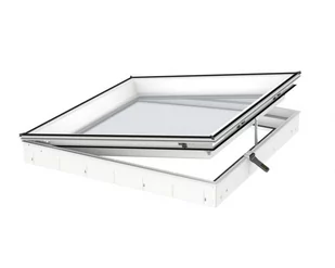 Velux CVU 0220Q – podstawa dwuszybowa do okna do płaskiego dachu Nowej Generacji elektryczna CVU 090090 0220Q - Akcesoria do okien - miniaturka - grafika 1