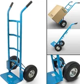 Wózki magazynowe - Wózek narzędziowy Bituxx Wózek ręczny magazynowy transportowy 200kg opony pneumatyczne wytrzymały - miniaturka - grafika 1