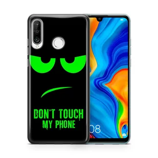 Etui na telefon komórkowy dla serii Apple Google Pixel Etui ochronne Bumper Case Ultra Thin, Model: Apple iPhone SE 2020, Wybierz projekt: Dont Touch My Phone Green - Etui i futerały do telefonów - miniaturka - grafika 1