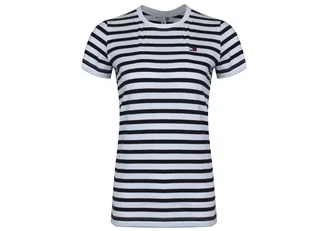 Tommy Hilfiger - DAMSKI T-SHIRT KOSZULKA TH10109-001-XL - Bluzki damskie - miniaturka - grafika 1