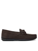 Mokasyny męskie - Geox Mokasyny U Ascanio U350WA 00022 C6009 Brązowy - miniaturka - grafika 1