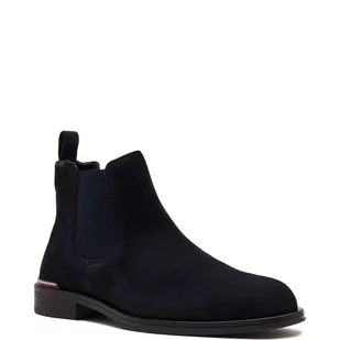 Tommy Hilfiger Skórzane sztyblety - Sztyblety męskie - miniaturka - grafika 1