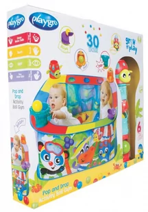 Playgro 186366 Aktywna Mata z Pileczkami 0/4 - Maty edukacyjne - miniaturka - grafika 2