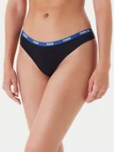 Majtki damskie - Puma Komplet 3 par stringów 907590 Czarny - miniaturka - grafika 1