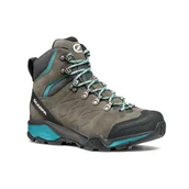 Buty trekkingowe damskie - Damskie buty górskie Scarpa ZG TREK GTX WOMAN WIDE titanium/icefall - 37,5 - miniaturka - grafika 1