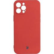 Etui i futerały do telefonów - Bizon Etui Case Silicone iPhone 12 Pro Max ciemny róż BCSIP12PMRD - miniaturka - grafika 1