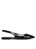 Sandały damskie - LOVE MOSCHINO Sandały JA11021G1MIH0000 Czarny - miniaturka - grafika 1