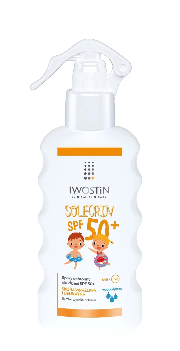 Iwostin SANOFI AVENTIS DEUTSCHLAND GMBH Solecrin SPF 50 Spray ochronny dla dzieci 175 ml