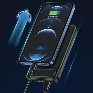 AWEI PowerBank P5K 10000mAh 2.1A czarny/black 2xUSB - Powerbanki - miniaturka - grafika 8