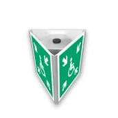 Systemy ekspozycyjne i znaki informacyjne - AE724 MIEJSCE ZBIÓRKI DO EWAKUACJI DLA OSÓB NIEPEŁNOSPRAWNYCH + SŁUPEK (3D DO SŁUPKA), PS - PŁYTA PCV 1MM FOTOLUMINESCENCYJNA; (250X250MM) - miniaturka - grafika 1