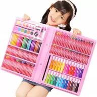 Kredki, ołówki, pastele i pisaki - Duży Zestaw Artystyczny XXL Walizka 168 Elementów - miniaturka - grafika 1