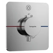Baterie podtynkowe - HANSGROHE 15581000 ShowerSelect Comfort Q Bateria termostatyczna, podtynkowa do 1 odbiornika Chrom - miniaturka - grafika 1