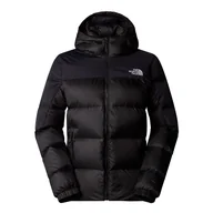 Kurtki i kamizelki sportowe damskie - Kurtka The North Face Diablo Down 2.0 Hoodie 0A898ZPH51 - czarna - miniaturka - grafika 1