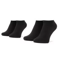 Skarpetki damskie - Tommy Hilfiger Zestaw 2 par niskich skarpet unisex 301390 Black 201 - miniaturka - grafika 1
