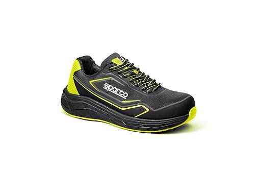 Sparco Luton profesjonalne buty ochronne unisex dla dorosłych, kolor czarny, 42 EU