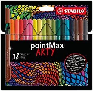 STABILO pointMax ARTY długopis z nylonową końcówką, 18 różnych nowych kolorów - Długopisy - miniaturka - grafika 1