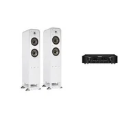 Zestawy stereo - MARANTZ NR1200 + POLK AUDIO S55E białe - miniaturka - grafika 1