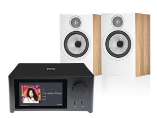 NAD C 700 V2 (czarny) + 606 S3 (dąb) - Zestawy stereo - miniaturka - grafika 1