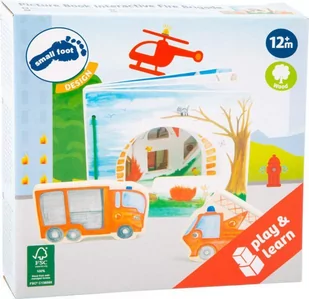 Fire Brigade Picture Book, interactive - Zabawki interaktywne dla dzieci - miniaturka - grafika 1