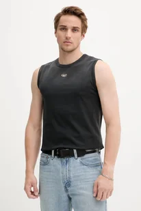 Diesel t-shirt bawełniany T-BRICO-NEW kolor czarny A19632.0CHBI - Koszulki męskie - miniaturka - grafika 1
