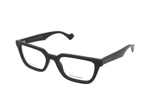 Dioptrie szkieł Gucci GG1539O 001 - Okulary korekcyjne, oprawki, szkła - miniaturka - grafika 1