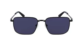 Okulary przeciwsłoneczne - Calvin Klein CK23101S Okulary Przeciwsłoneczne Black/Blue 55/18/145 uomo - grafika 1