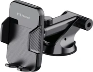Uchwyty samochodowe do telefonów - Uchwyt samochodowy Miccell VQ-CH08, szyba/kokpit, zaciskowy, czarny - miniaturka - grafika 1