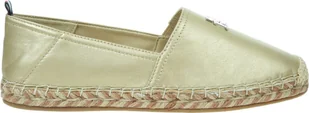 Tommy Hilfiger Espadryle damskie FW0FW07694 0HS Kolor: Złoty Rozmiar: 38 - Espadryle damskie - miniaturka - grafika 1