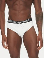Kąpielówki męskie - Emporio Armani Kąpielówki EM000582 AF12329 U0002 Biały - miniaturka - grafika 1