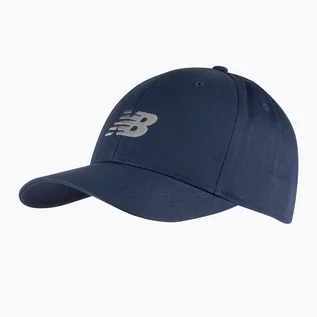 Czapki damskie - Czapka z daszkiem New Balance 6 Panel Structured Snapback nb navy | WYSYŁKA W 24H | 30 DNI NA ZWROT - grafika 1