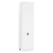 Szafki kuchenne - Szafka kuchenna stojąca 60/233 ADELE D60 SŁ P/L 2FR biała mat - miniaturka - grafika 1